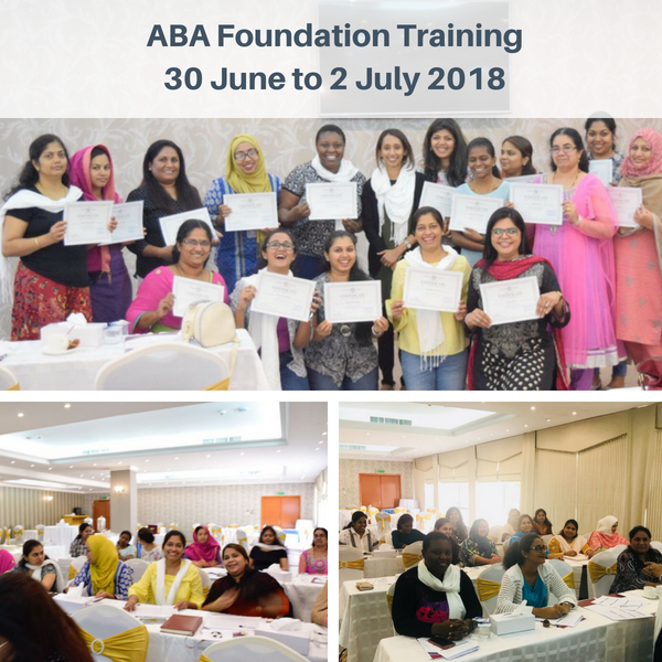 ABA Foundation Training held at Iranian Club Dubai
